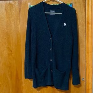 ABERCROMBIE NAVY CARDIGAN